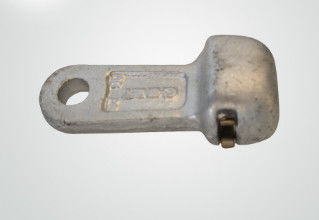 Silver Color Clevis Fitting Hot Dip Galvanized Forged Steel ISO9001 Certificaion